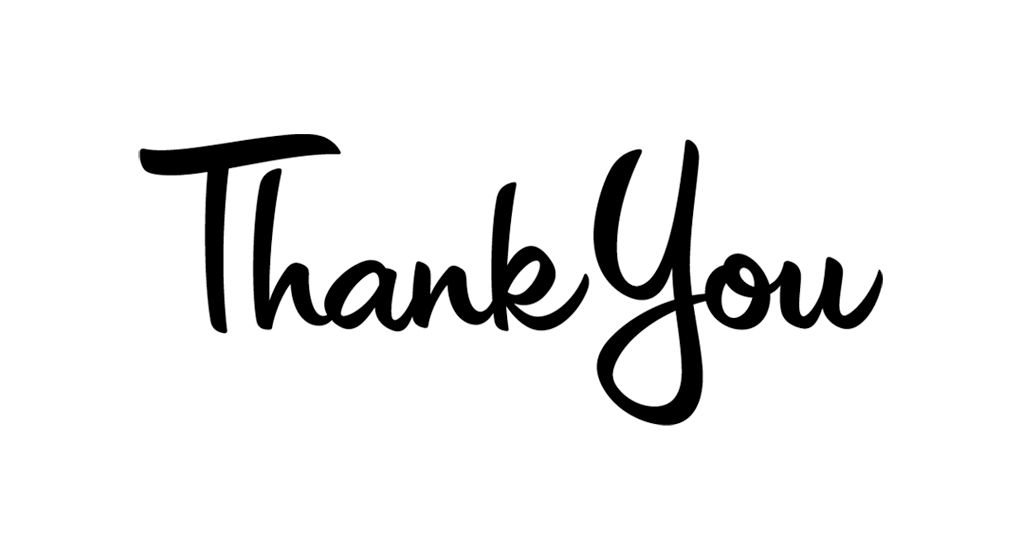 Thank you for all you do